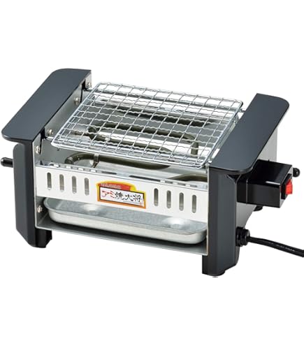 Amazon | ハック ちょこっとグリル 焼き鳥焼き器 HAC3281 シルバー